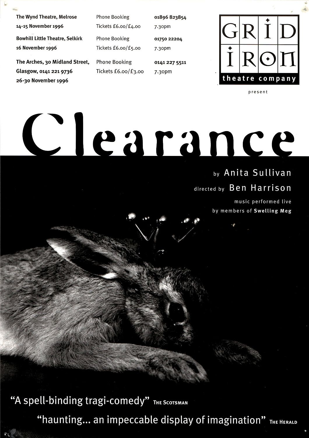 Clearance poster