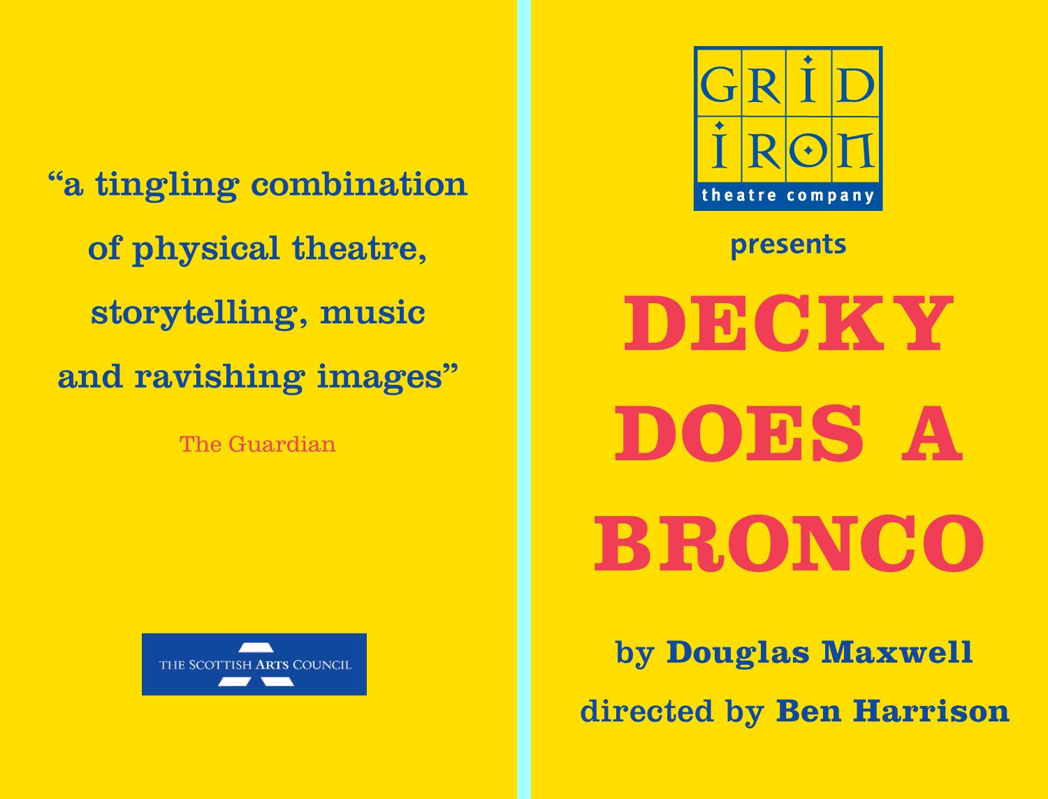 Decky Does a Bronco (2000) - Programme