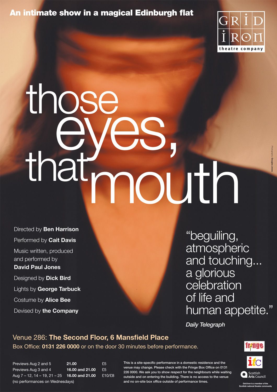 Those Eyes That Mouth (2003) - Programme