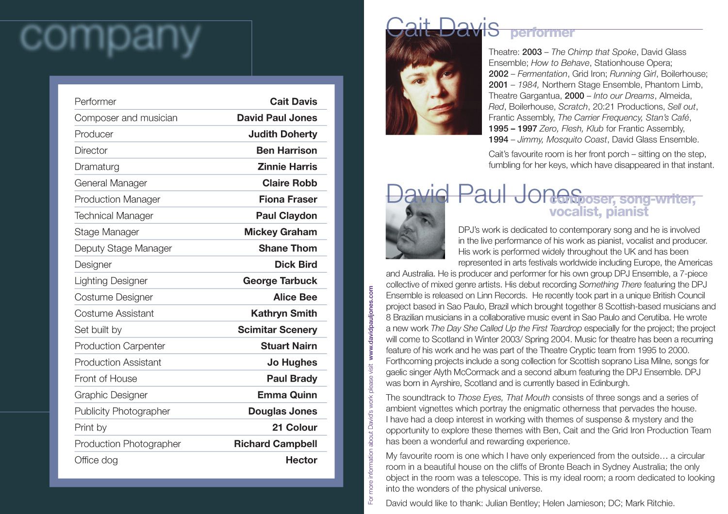 ThoseEyes2003_prog_3_1500x1060 Those Eyes That Mouth (2003) - Programme
