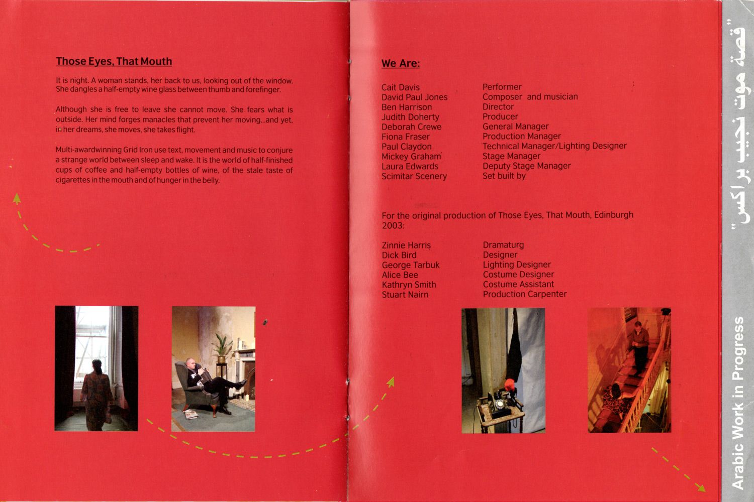 Those Eyes That Mouth (2005) - Programme