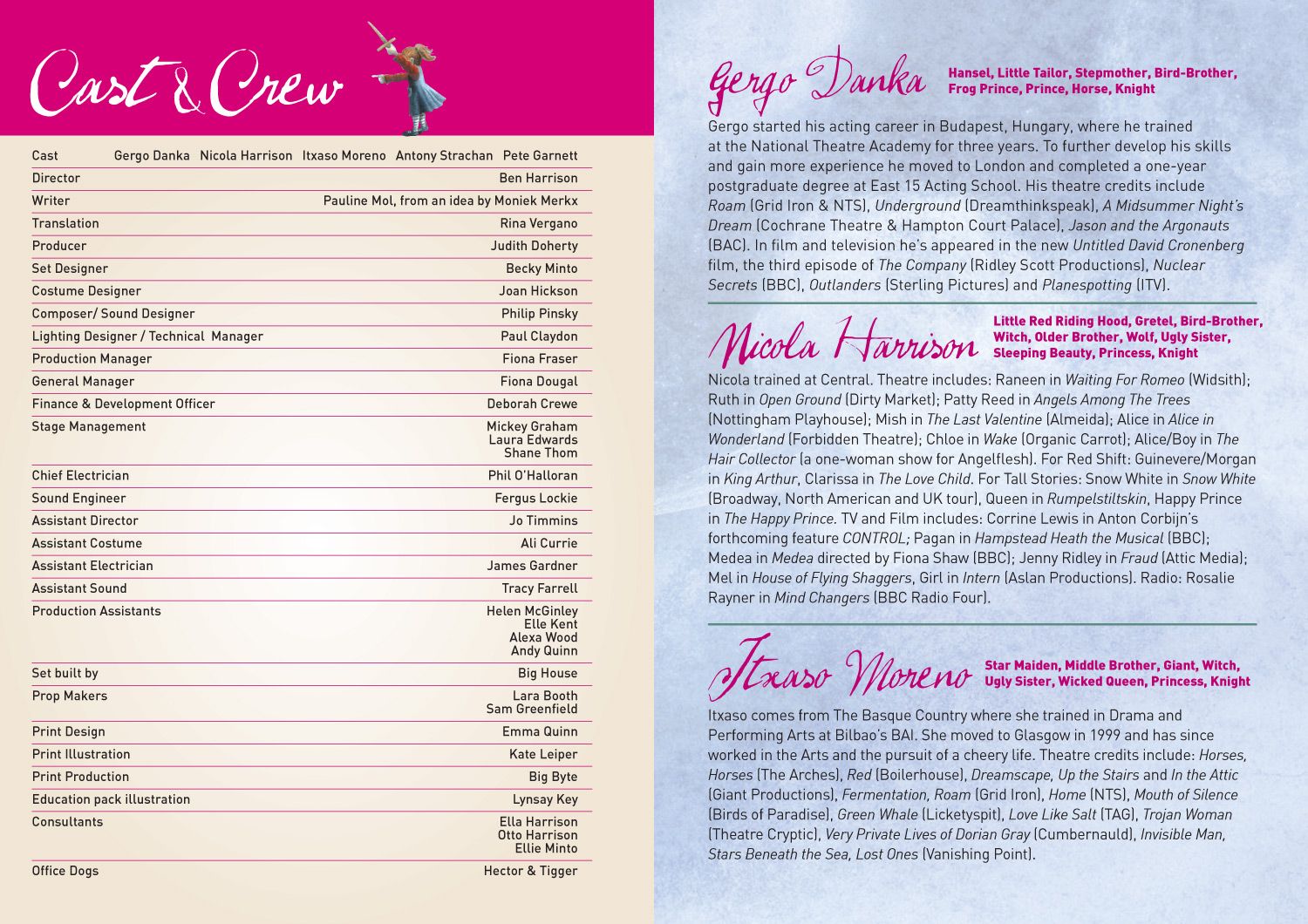 Once Upon A Dragon - Programme