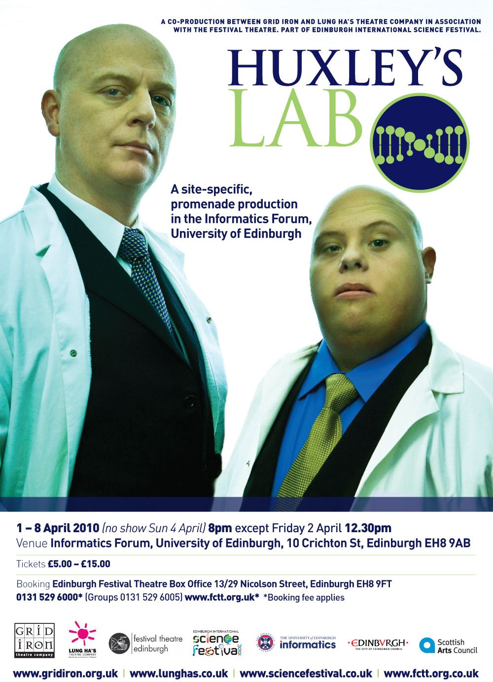 Huxley's Lab - Poster