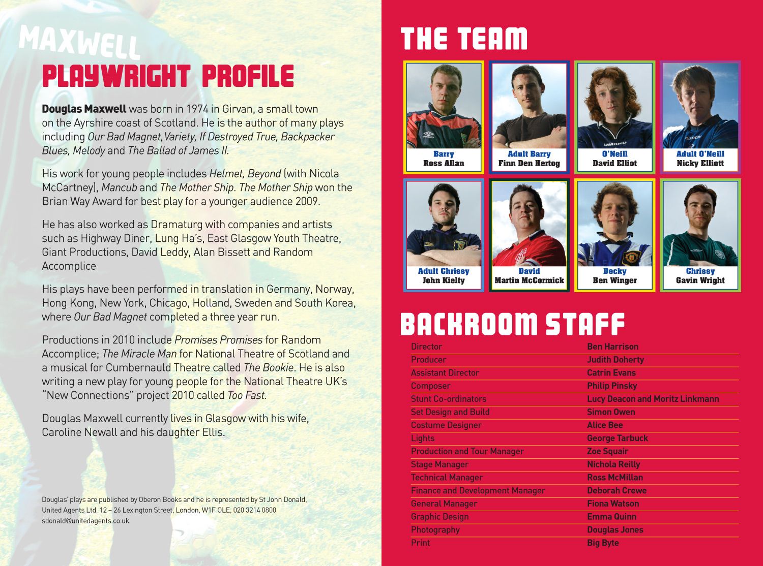 Decky Does a Bronco (2010) - Programme