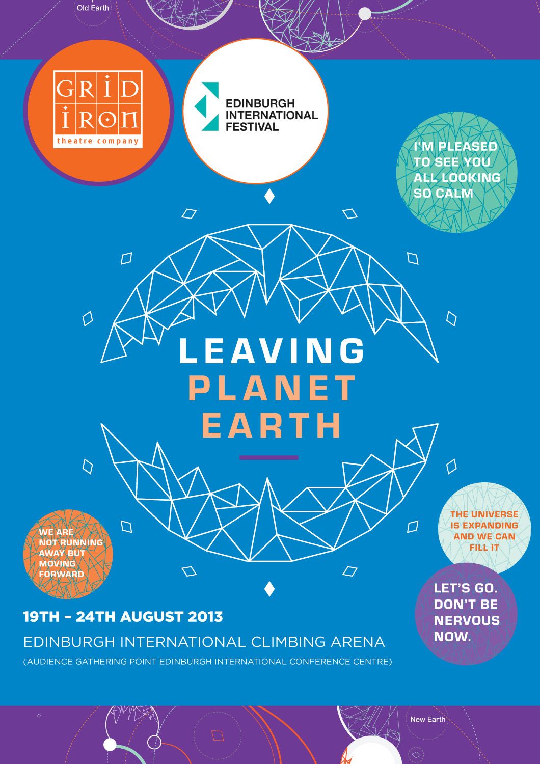 Leaving Planet Earth - Poster