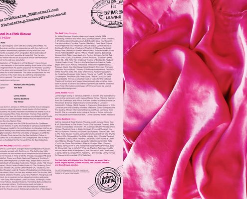 Letters Home - Programme