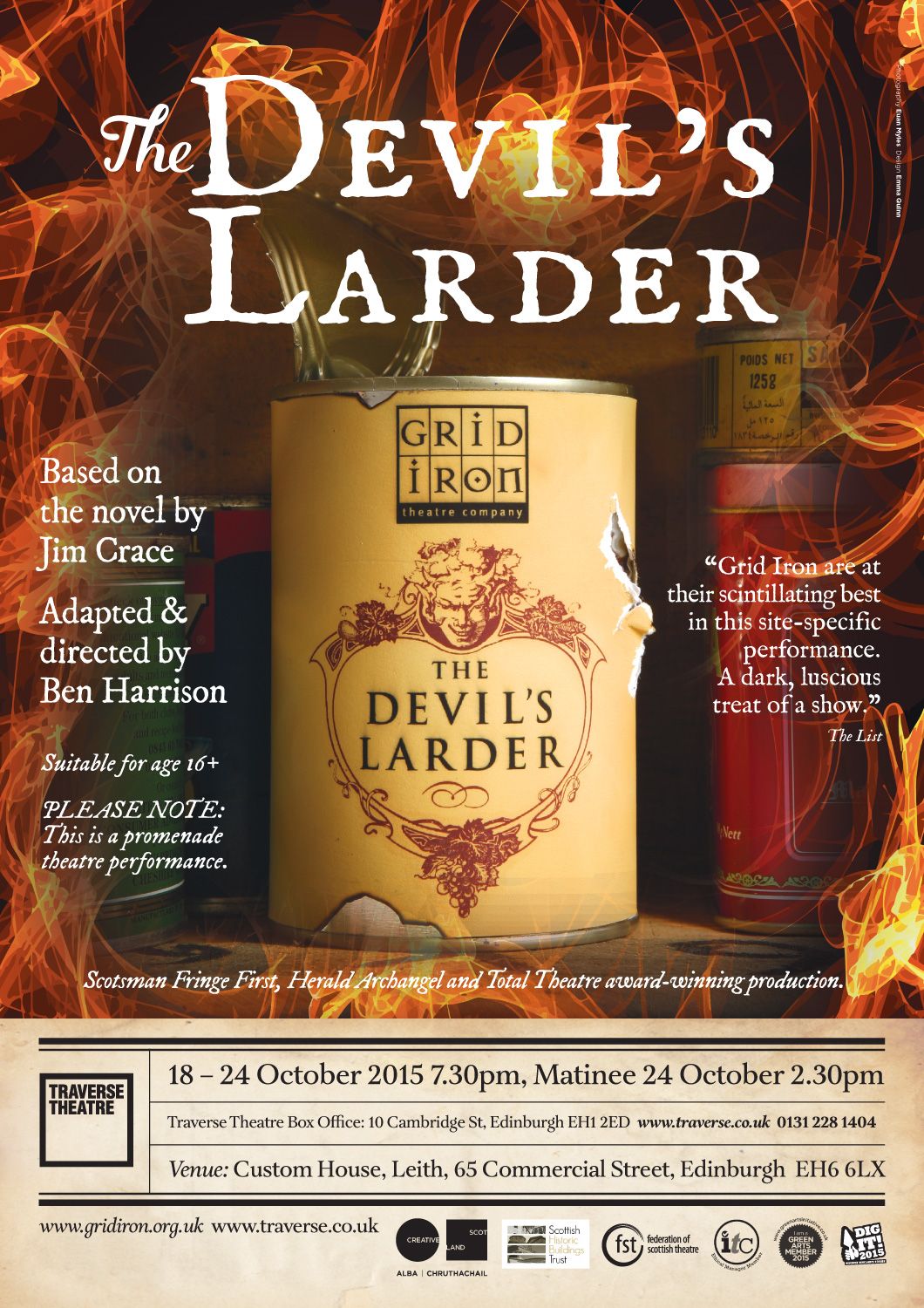 DevilsLarder2015_post_1060x1500 The Devil's Larder (2015) - Poster