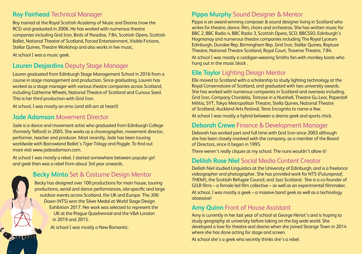 The Brunch Club - programme The Brunch Club - Programme