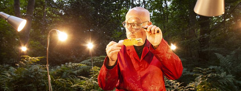 Production Photographs for Grid Iron’s Doppler at Newhales Park, Musselburgh, Scotland.